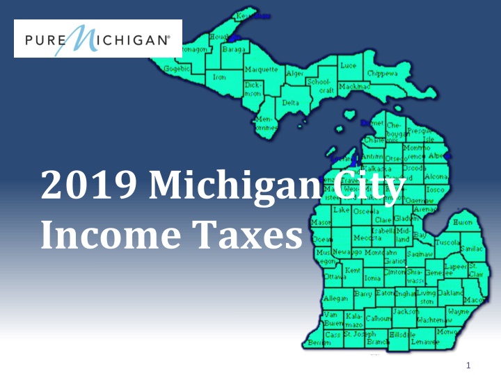 2019 michigan city income taxes