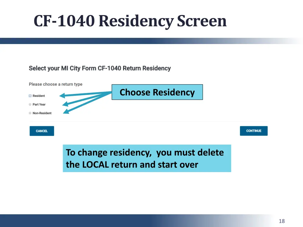 cf 1040 residency screen
