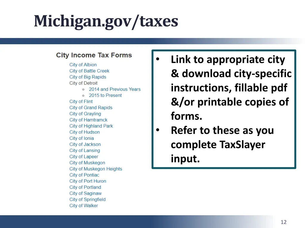 michigan gov taxes 3