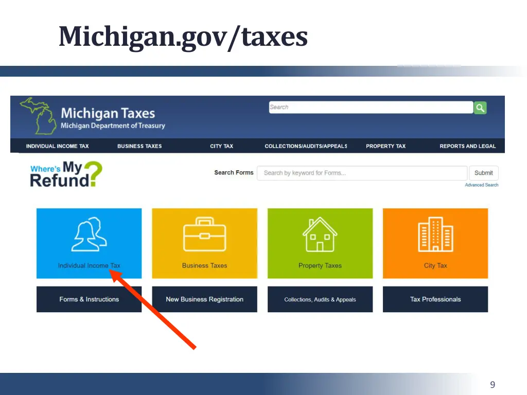 michigan gov taxes