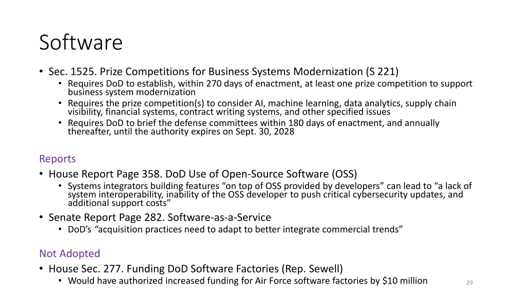 software