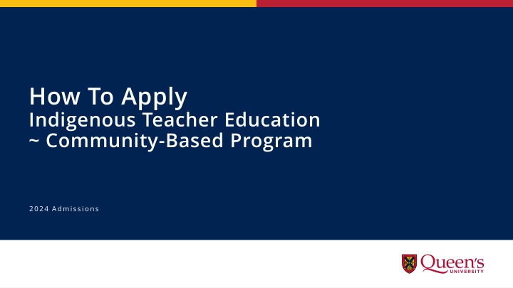 how to apply indigenous teacher education