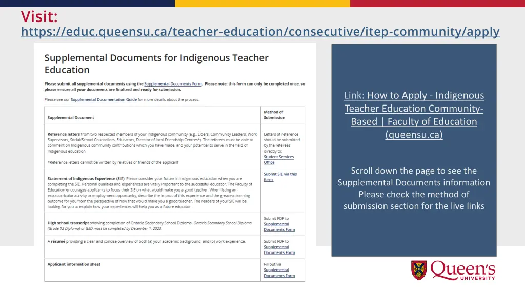 visit https educ queensu ca teacher education