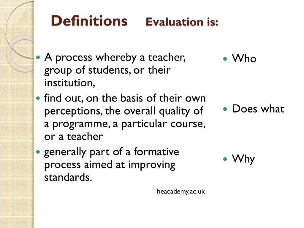 definitions