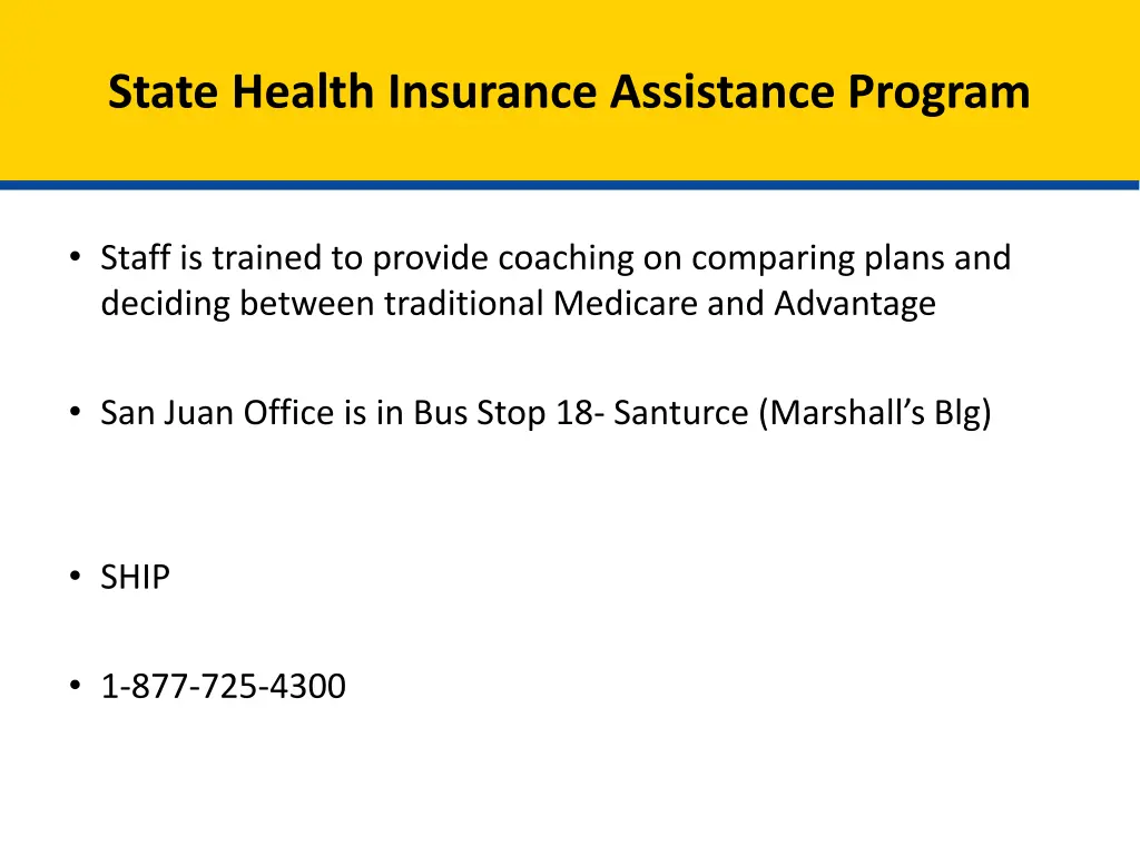 state health insurance assistance program