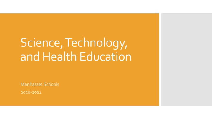 science technology and health education