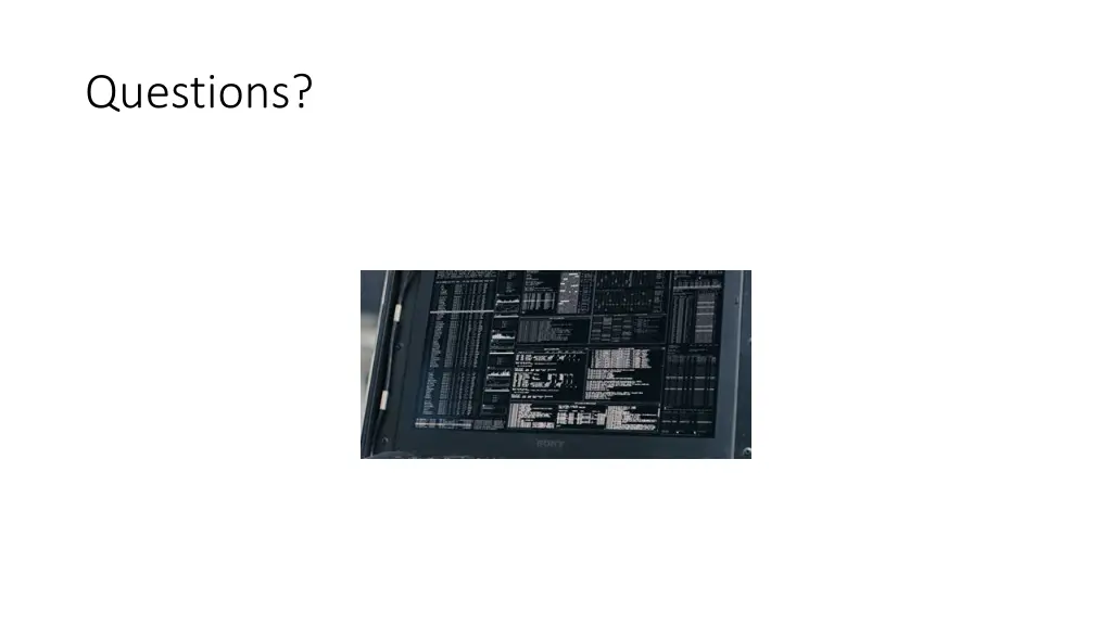 questions