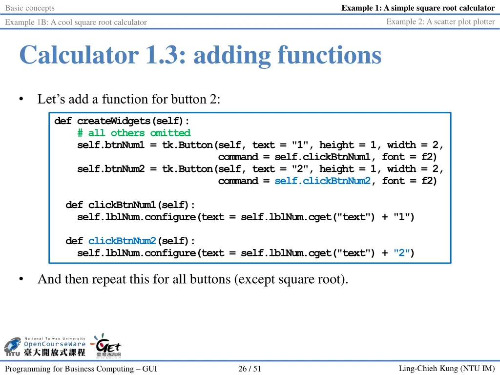 example 1 a simple square root calculator 17
