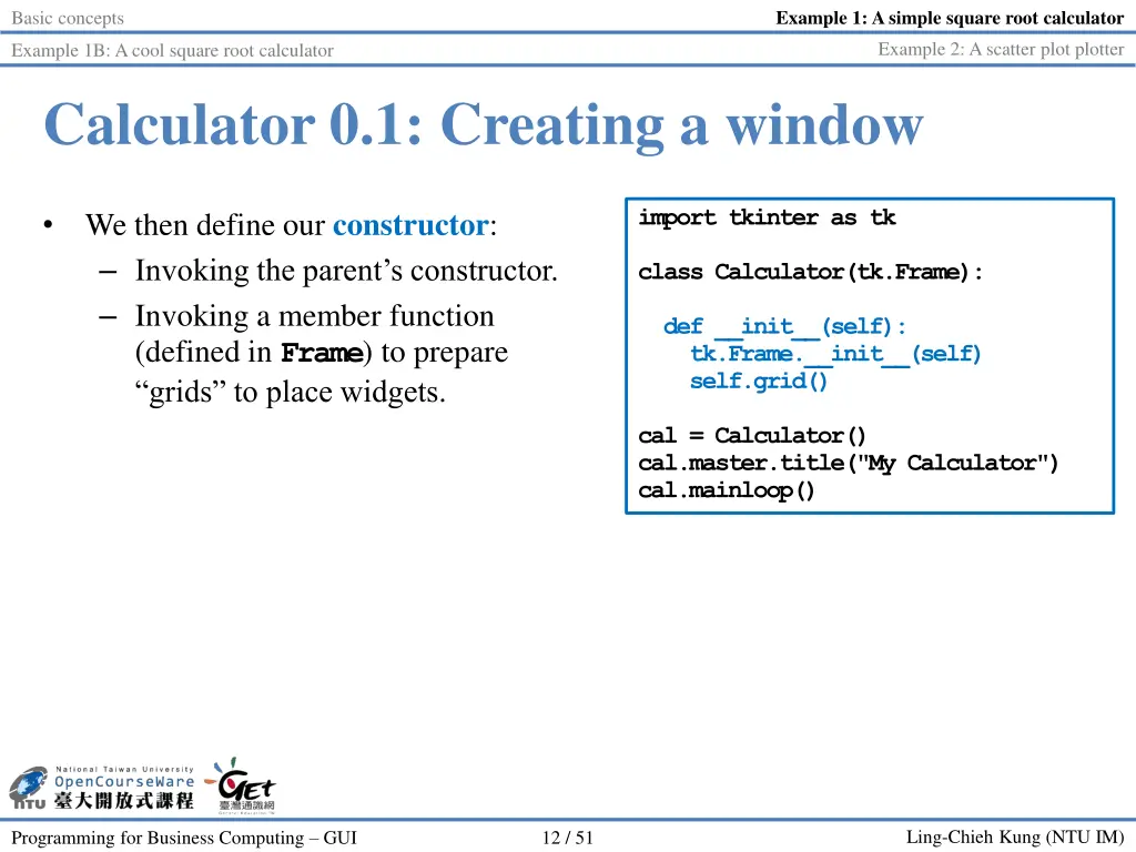 example 1 a simple square root calculator 3