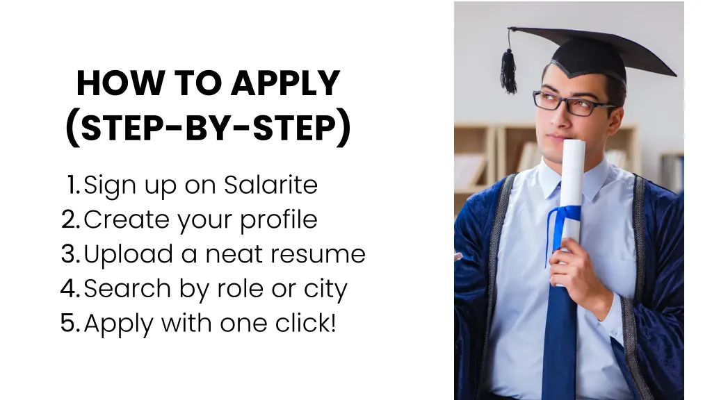 how to apply step by step