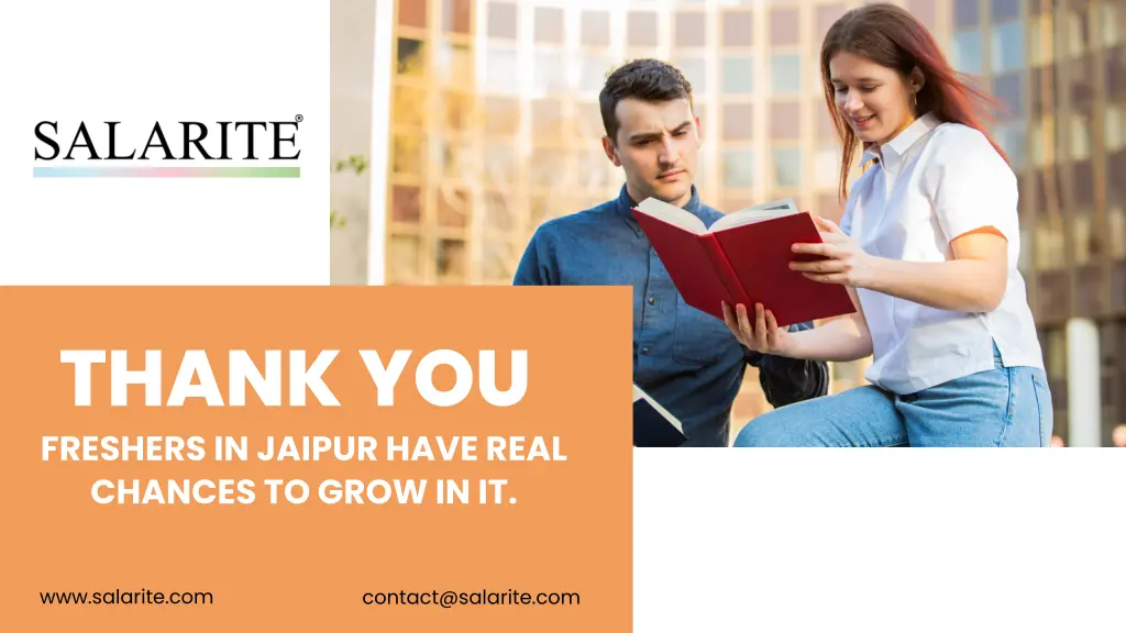 thank you freshers in jaipur have real chances