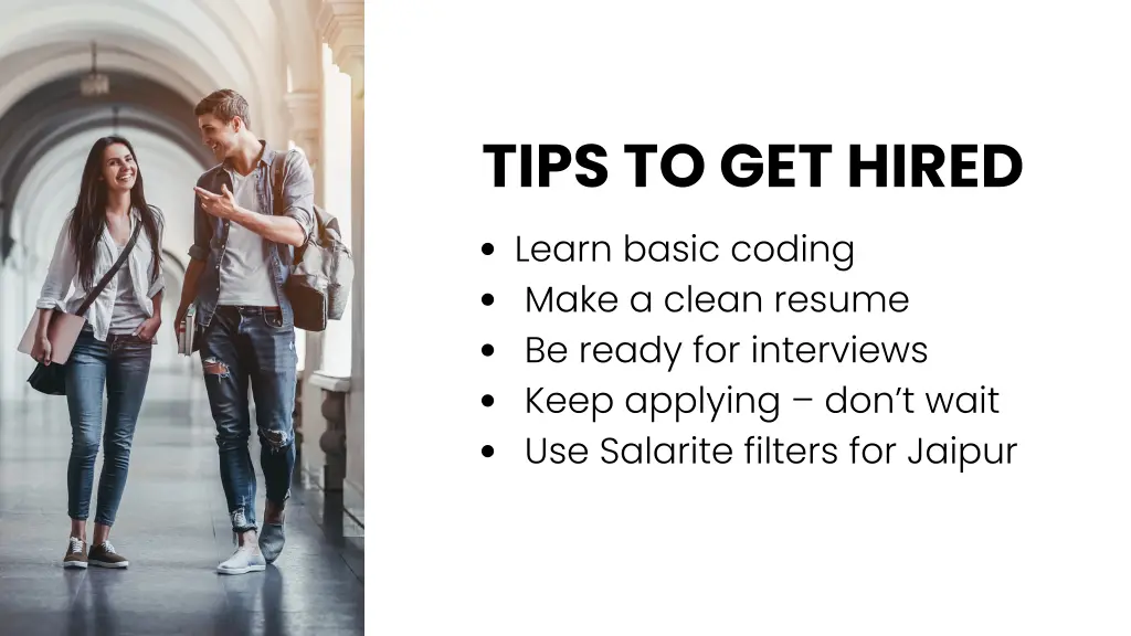 tips to get hired learn basic coding make a clean