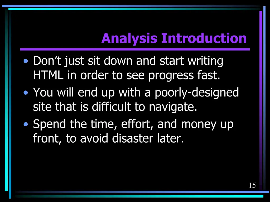 analysis introduction 1