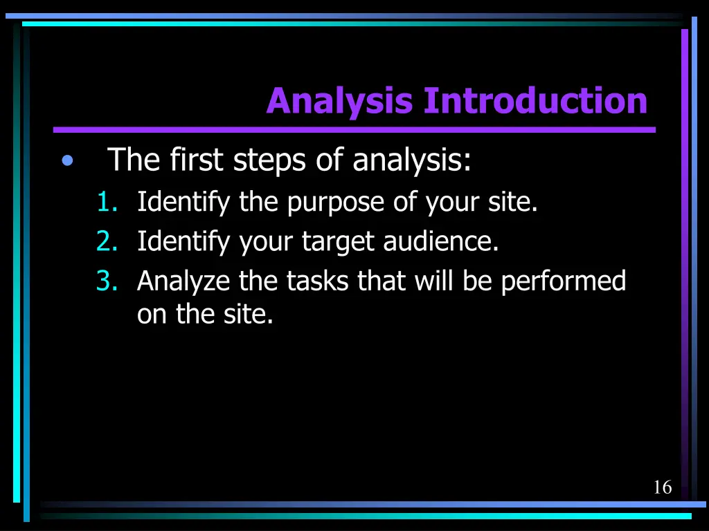analysis introduction 2