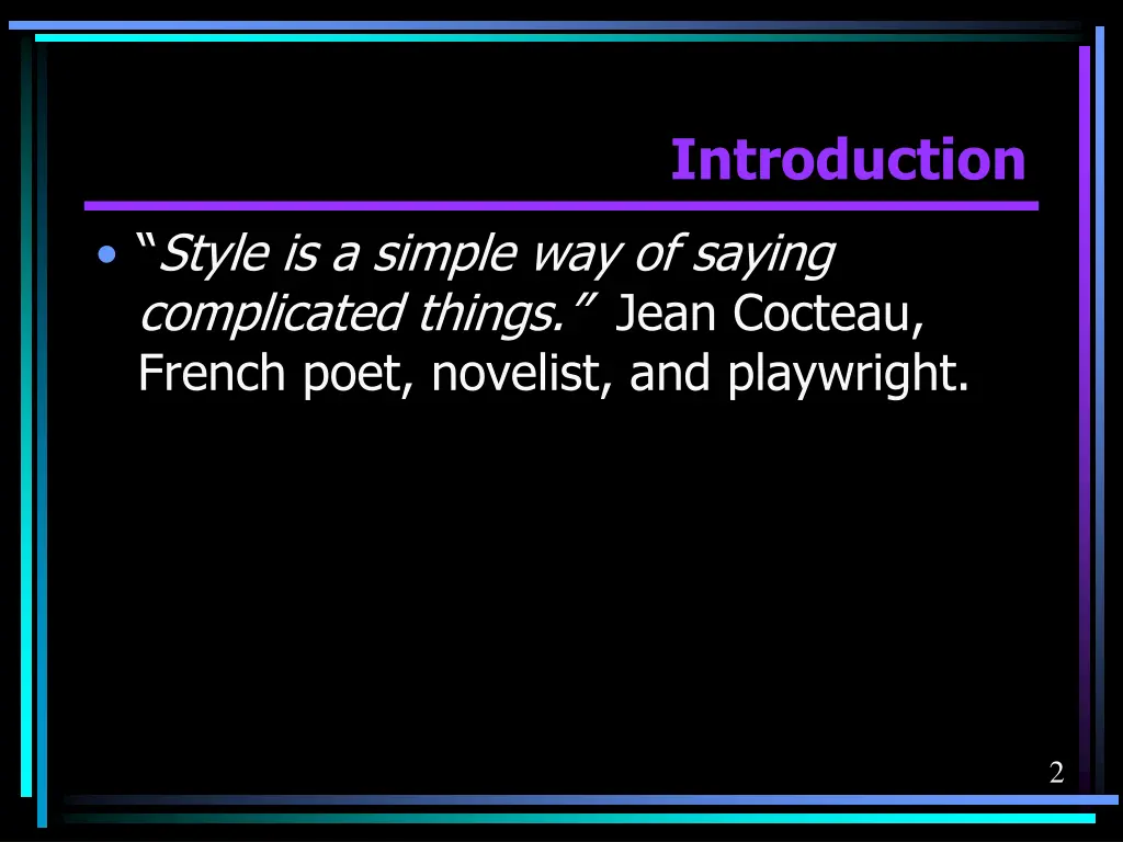 introduction