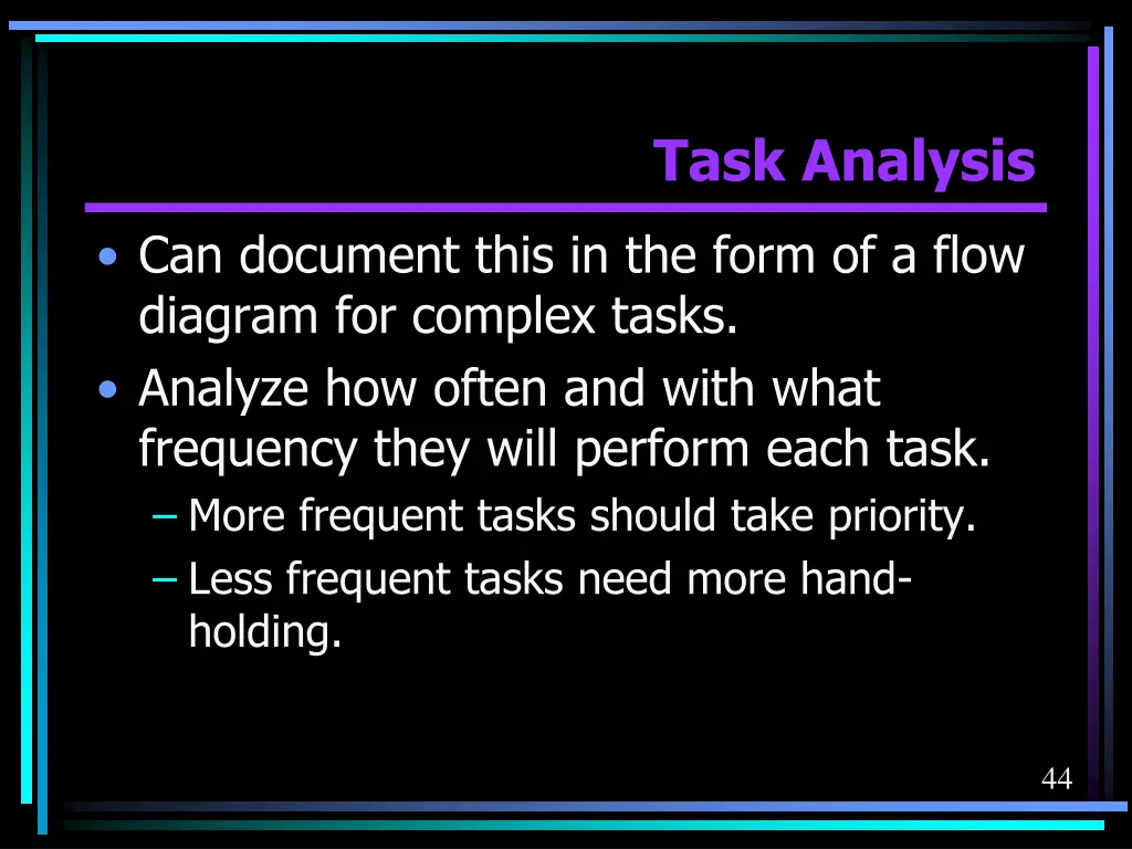 task analysis 1