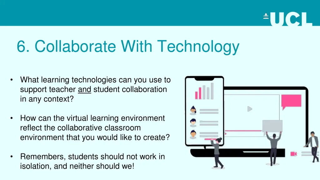 6 collaborate with technology