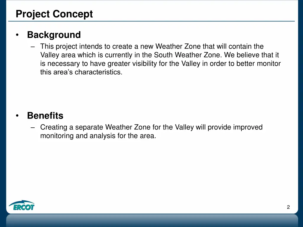 project concept