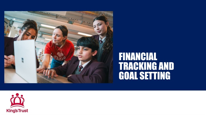 financial tracking and goal setting