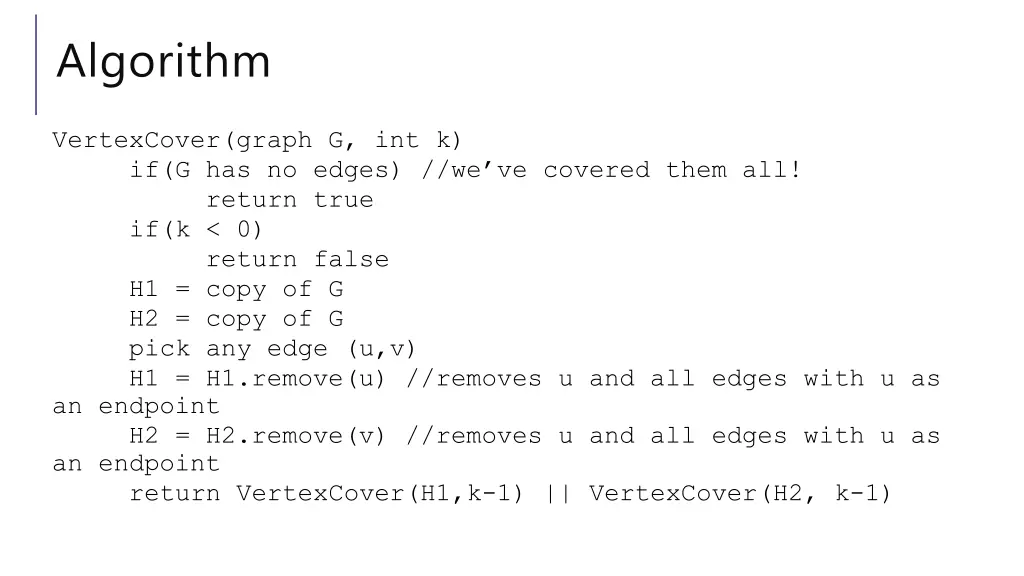 algorithm