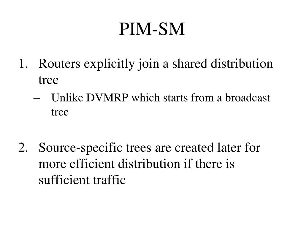 pim sm