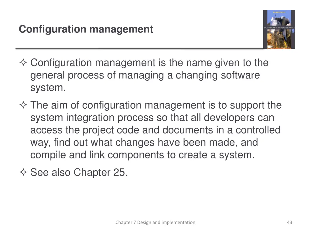 configuration management