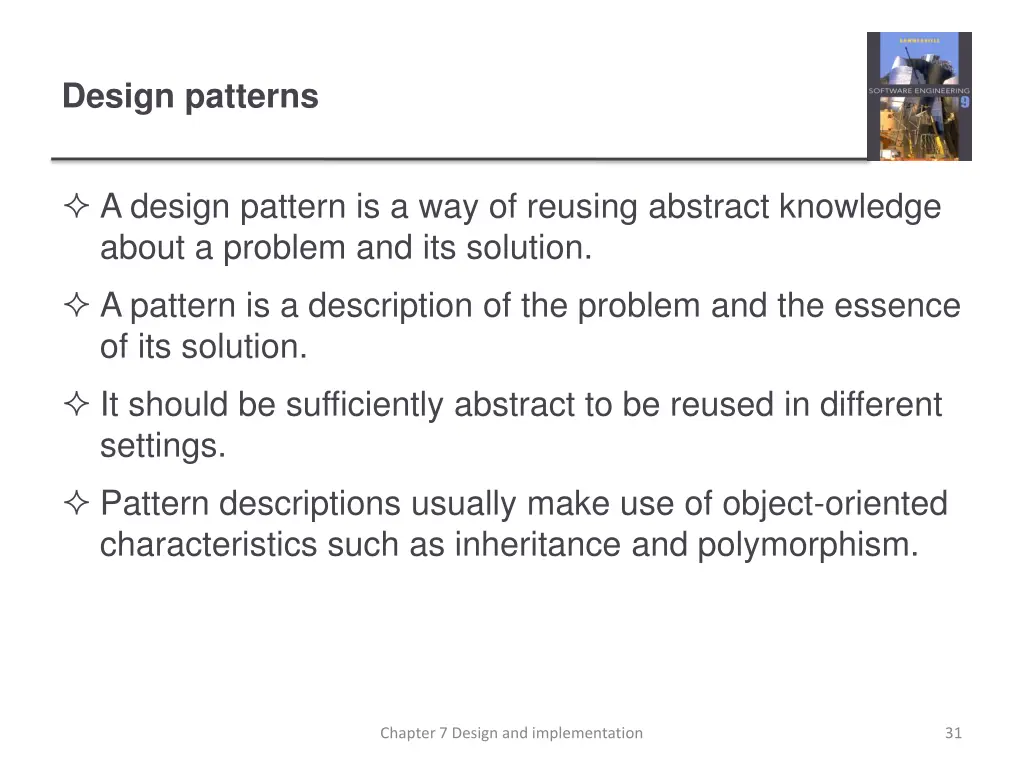 design patterns