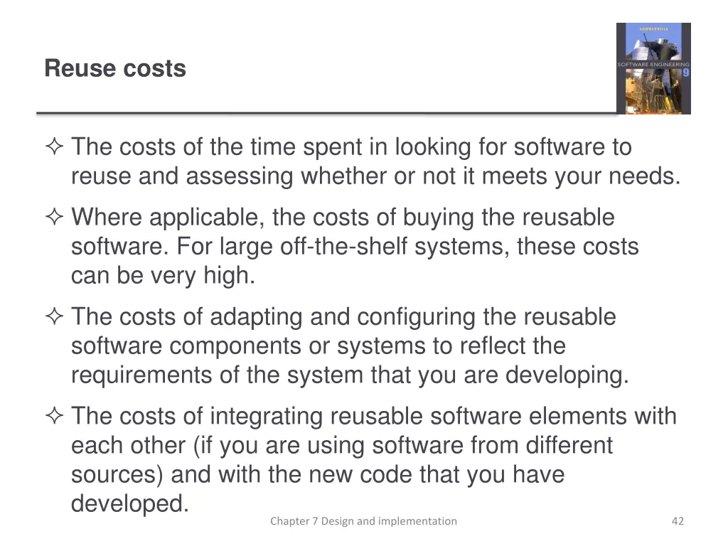 reuse costs