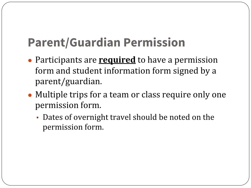 parent guardian permission