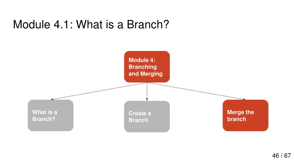 module 4 1 what is a branch