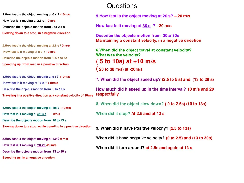 questions 2