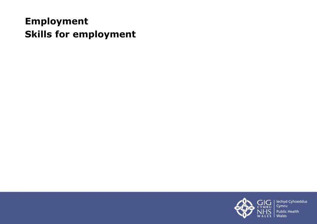 employment skills for employment