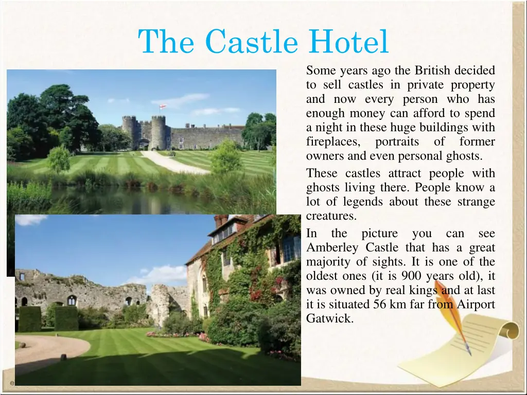 the castle hotel
