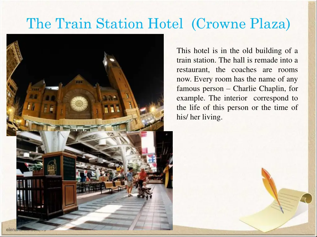 the train station hotel crowne plaza
