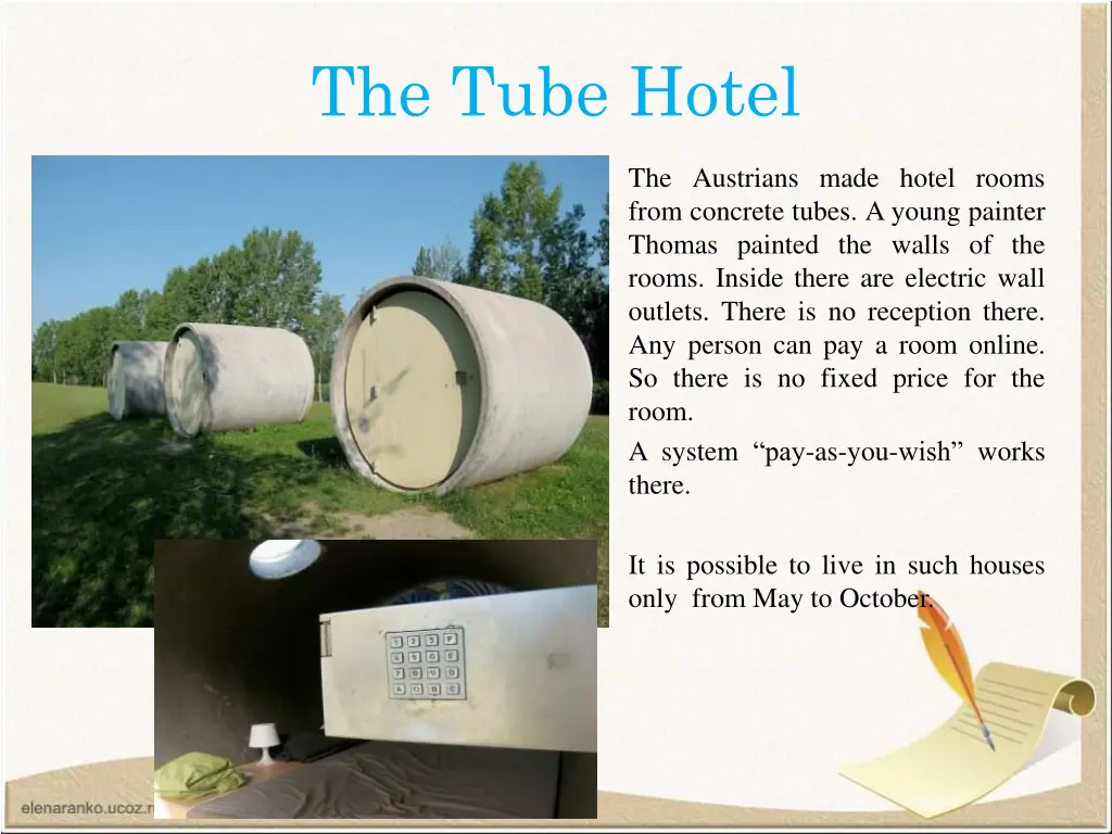 the tube hotel
