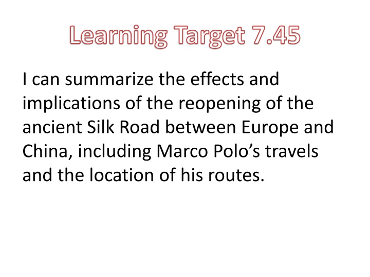 learning target 7 45