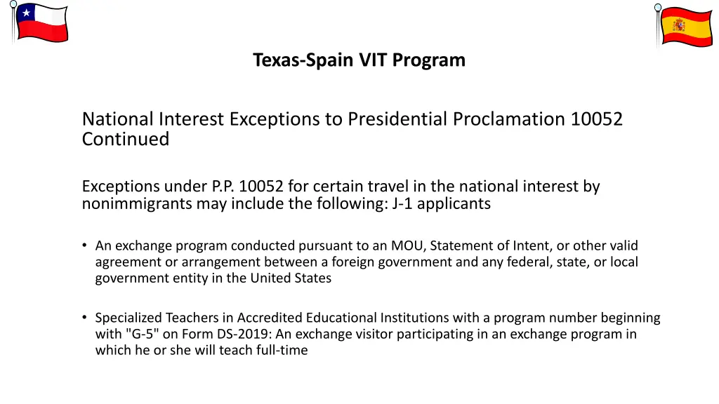 texas spain vit program 6