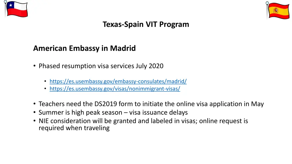 texas spain vit program 7