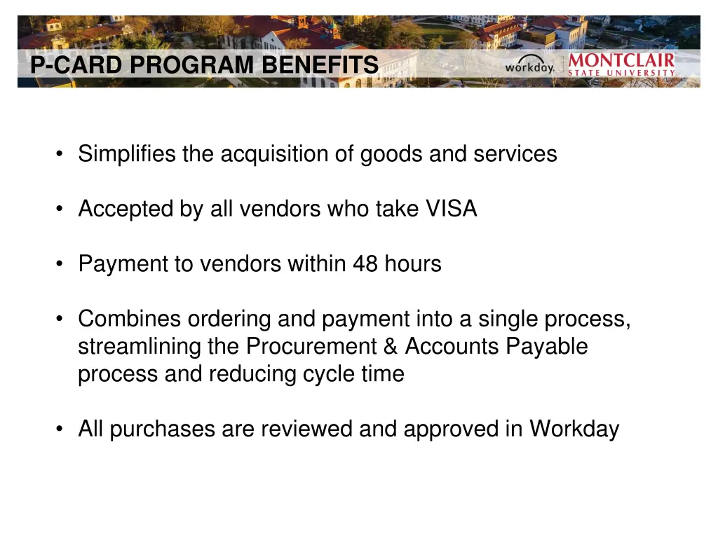 p card program benefits