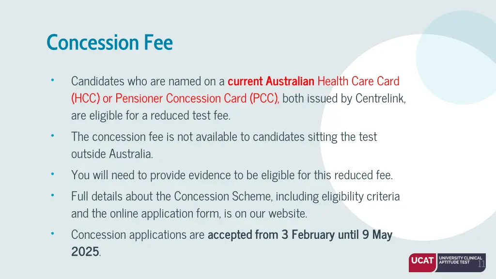 concession fee