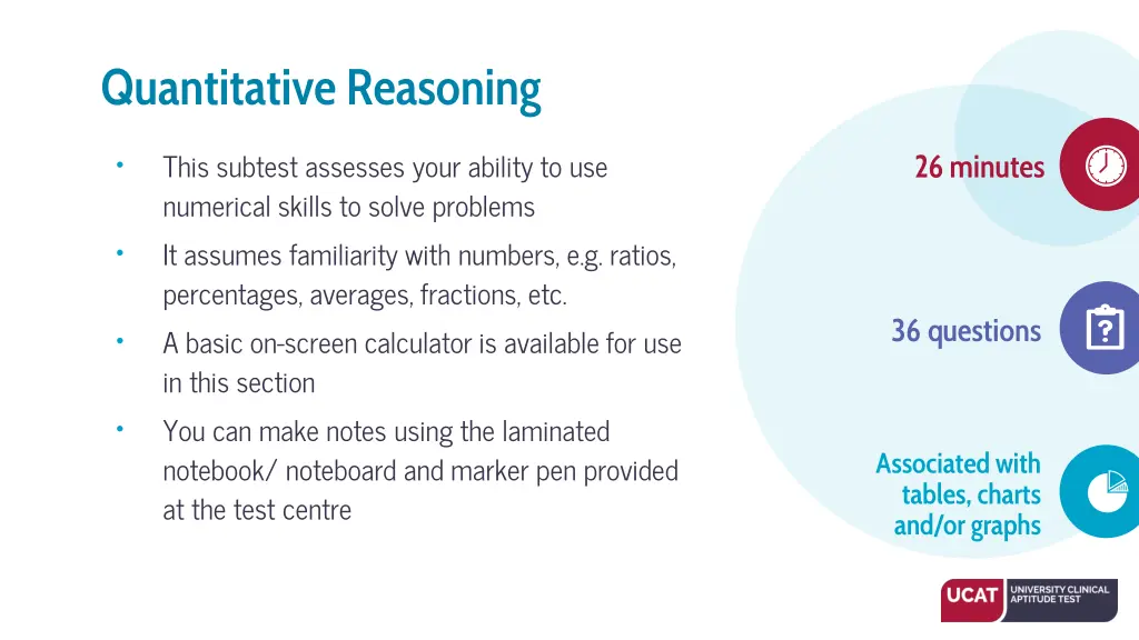 quantitative reasoning numerical skills to solve