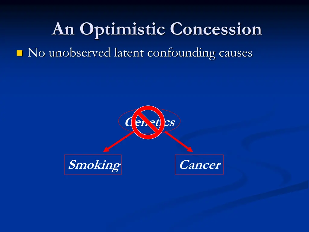 an optimistic concession