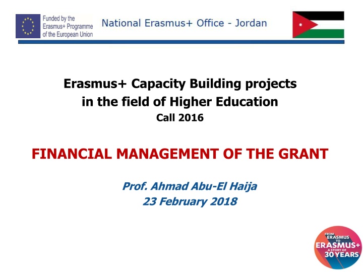 erasmus capacity building projects in the field