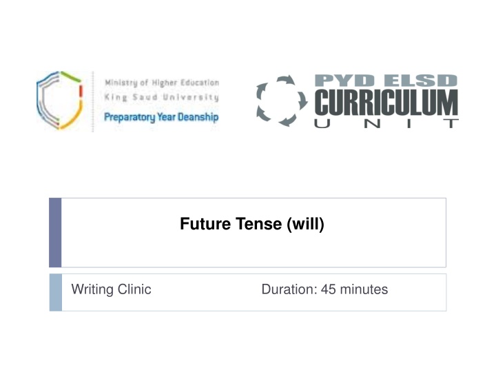 future tense will