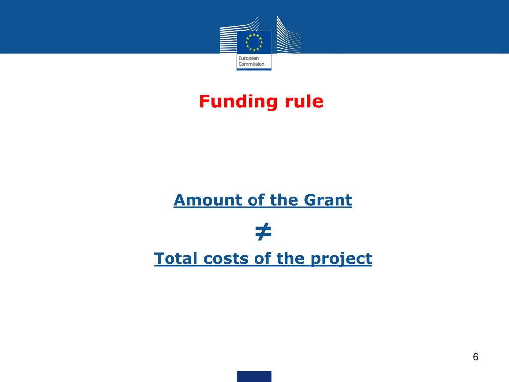 funding rule