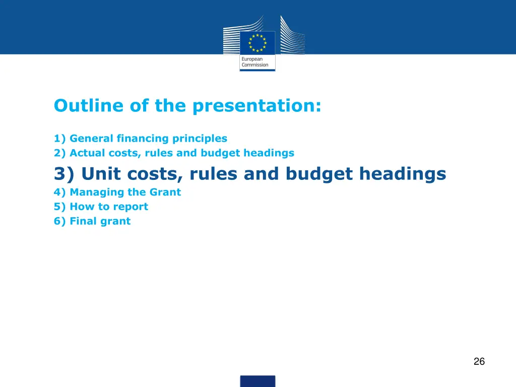 outline of the presentation 3