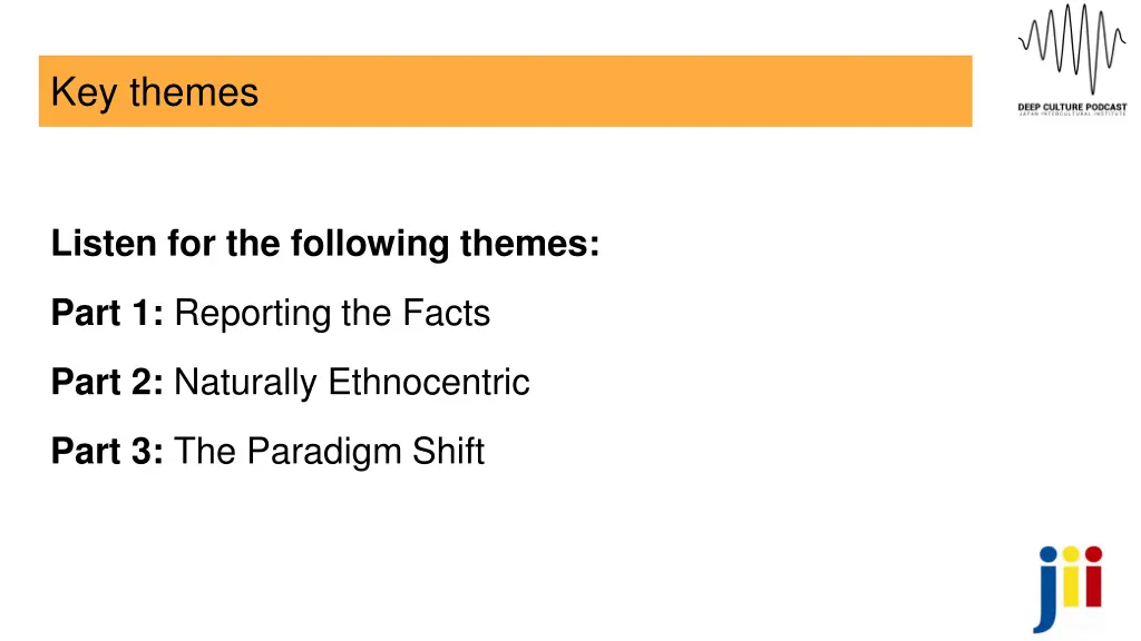 key themes