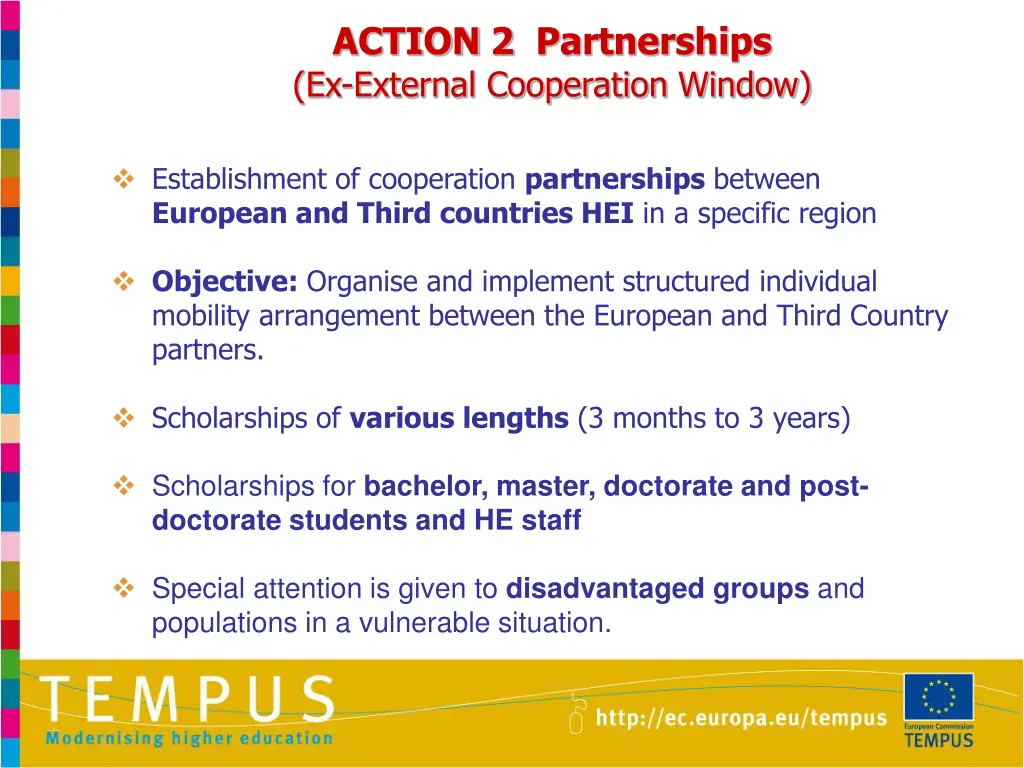 action 2 partnerships ex external cooperation