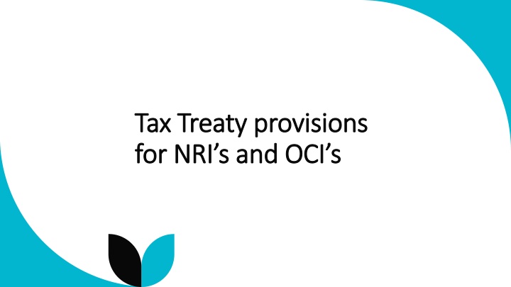tax treaty provisions tax treaty provisions