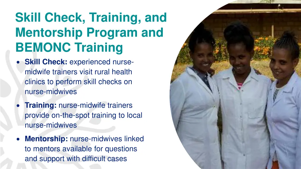 skill check training and mentorship program
